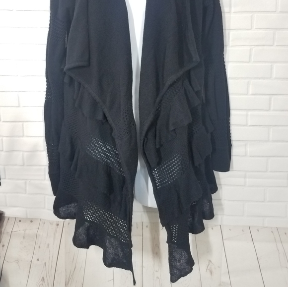 Design History Black Knit Open Cardigan - Picture 2 of 9